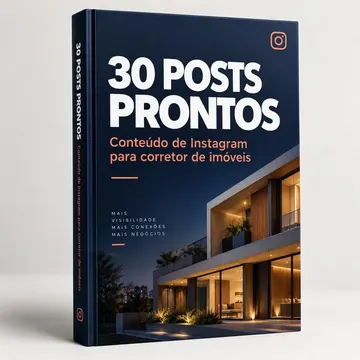 Capa dos 30 Posts Prontos pro Instagram